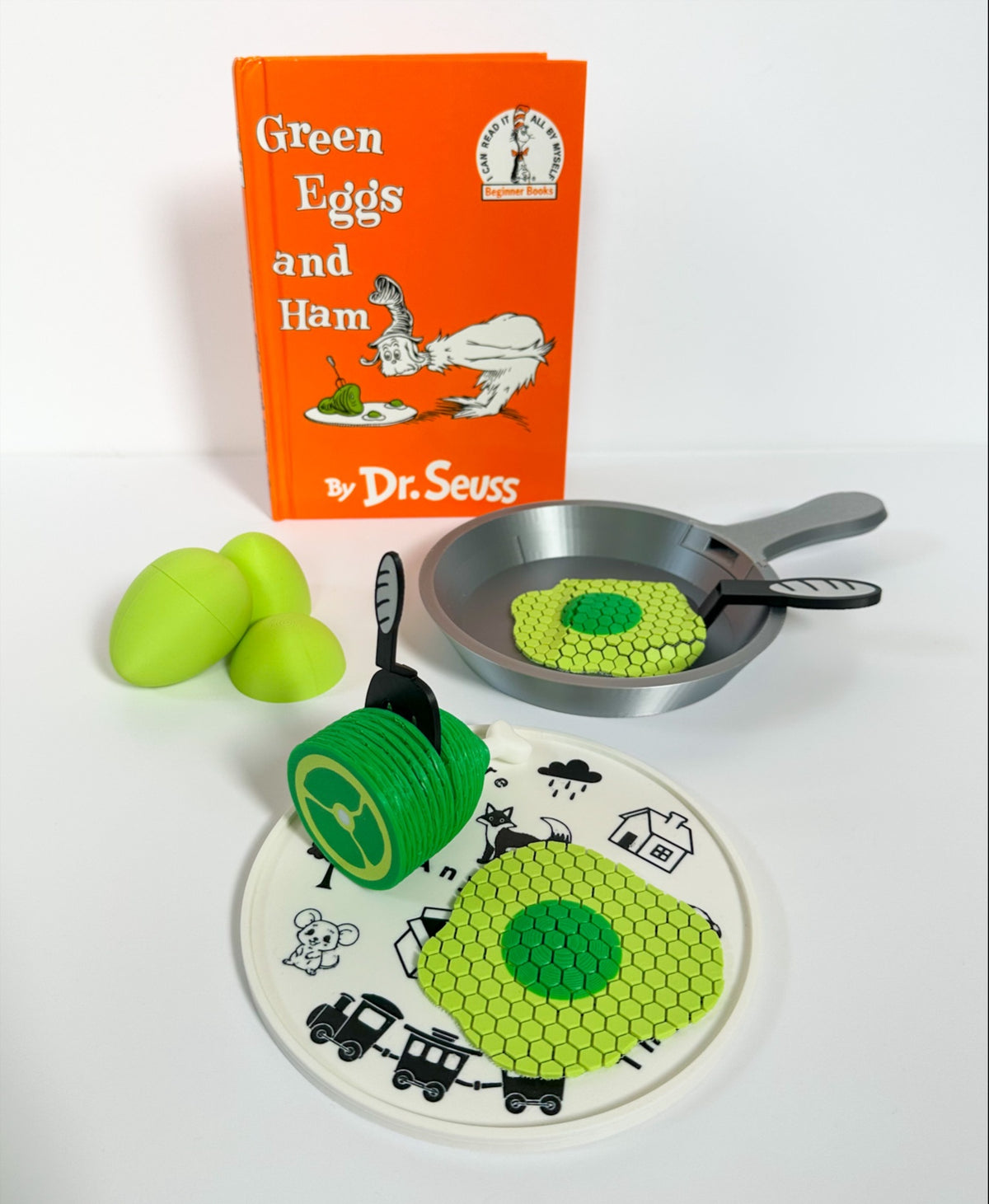 Fry Pan, Spatula and Fork Play Set