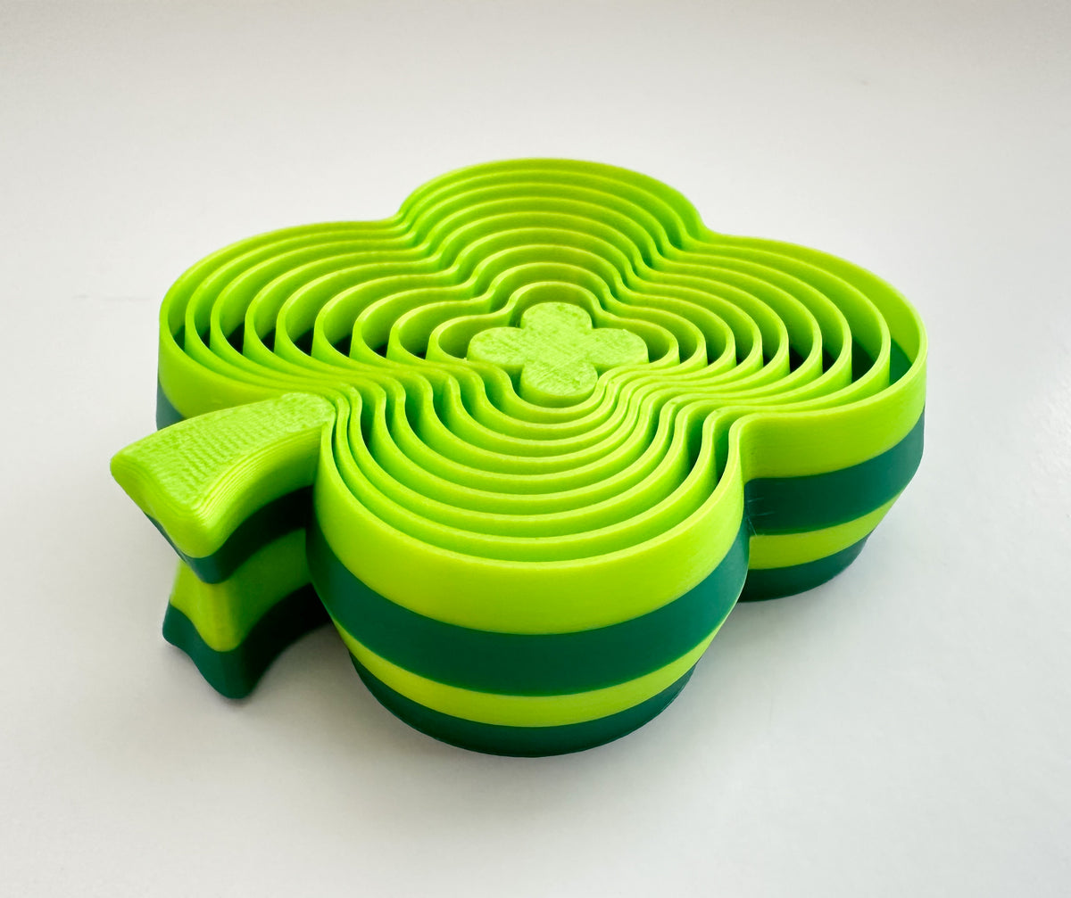 4 Leaf Clover Layered Fidget