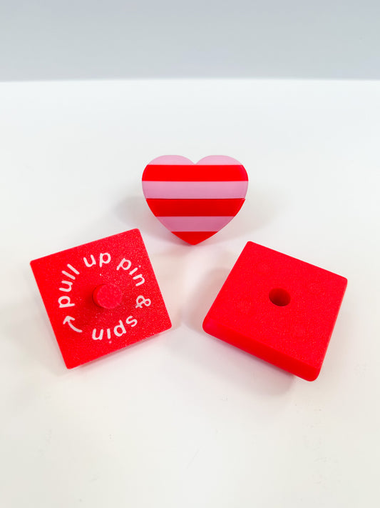 2-in-1 Heart Fidget