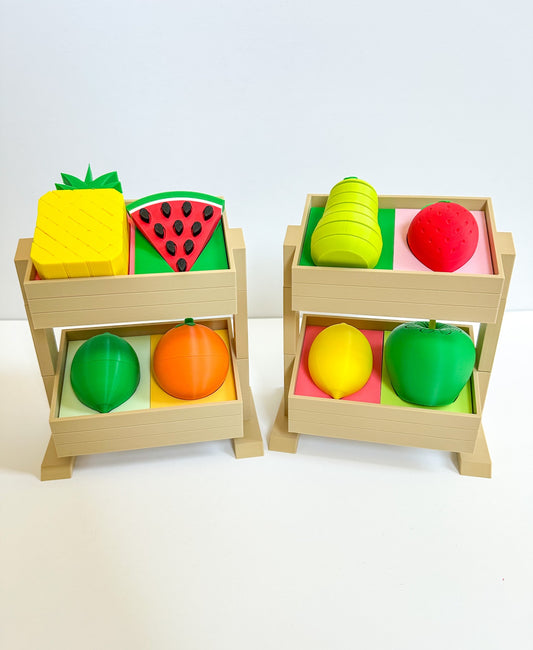 Mini Fruit Stand with Fruit Fidget Inserts