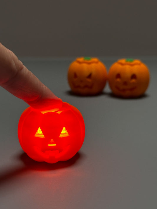 Light-Up Pumpkin Clicker Fidget