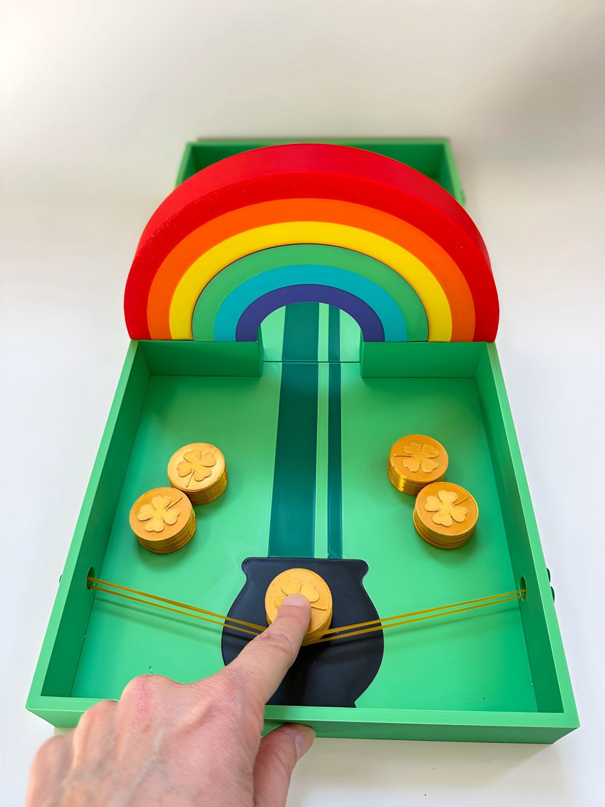 St Patty's Sling Puck Game