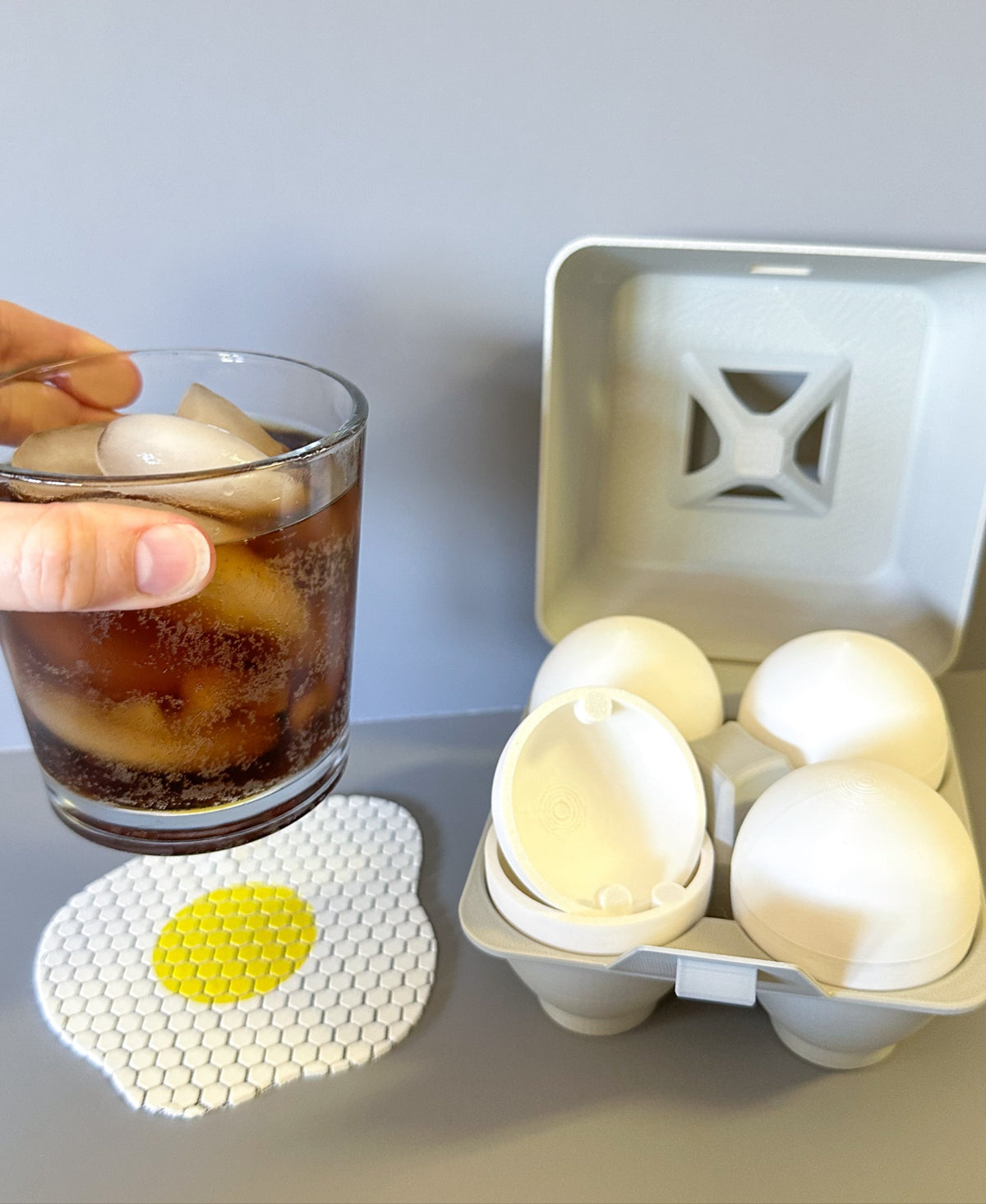 Fidget Fabric Fried Egg Set