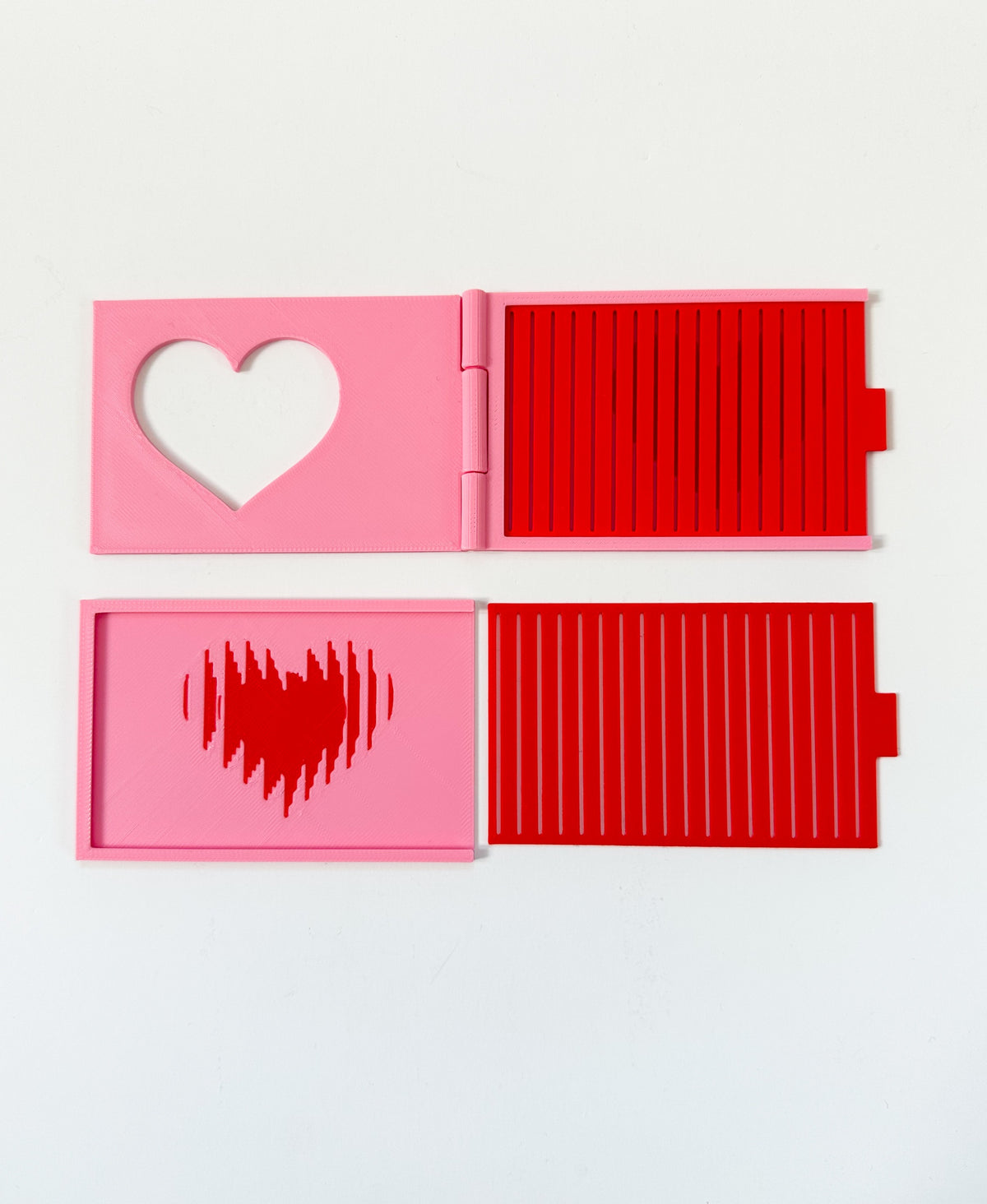 Heart Scanimation Card