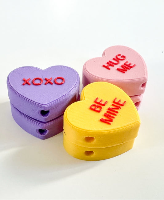 Conversation Heart Big Beads