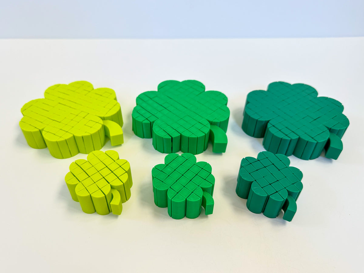 Pixel 4 Leaf Clover Fidget