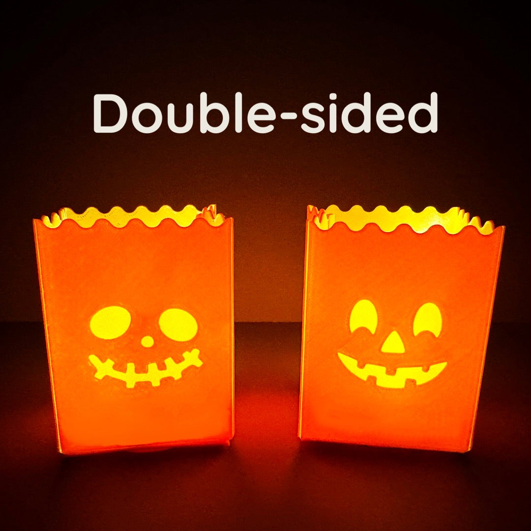 Mini Paper Bag Halloween Lantern