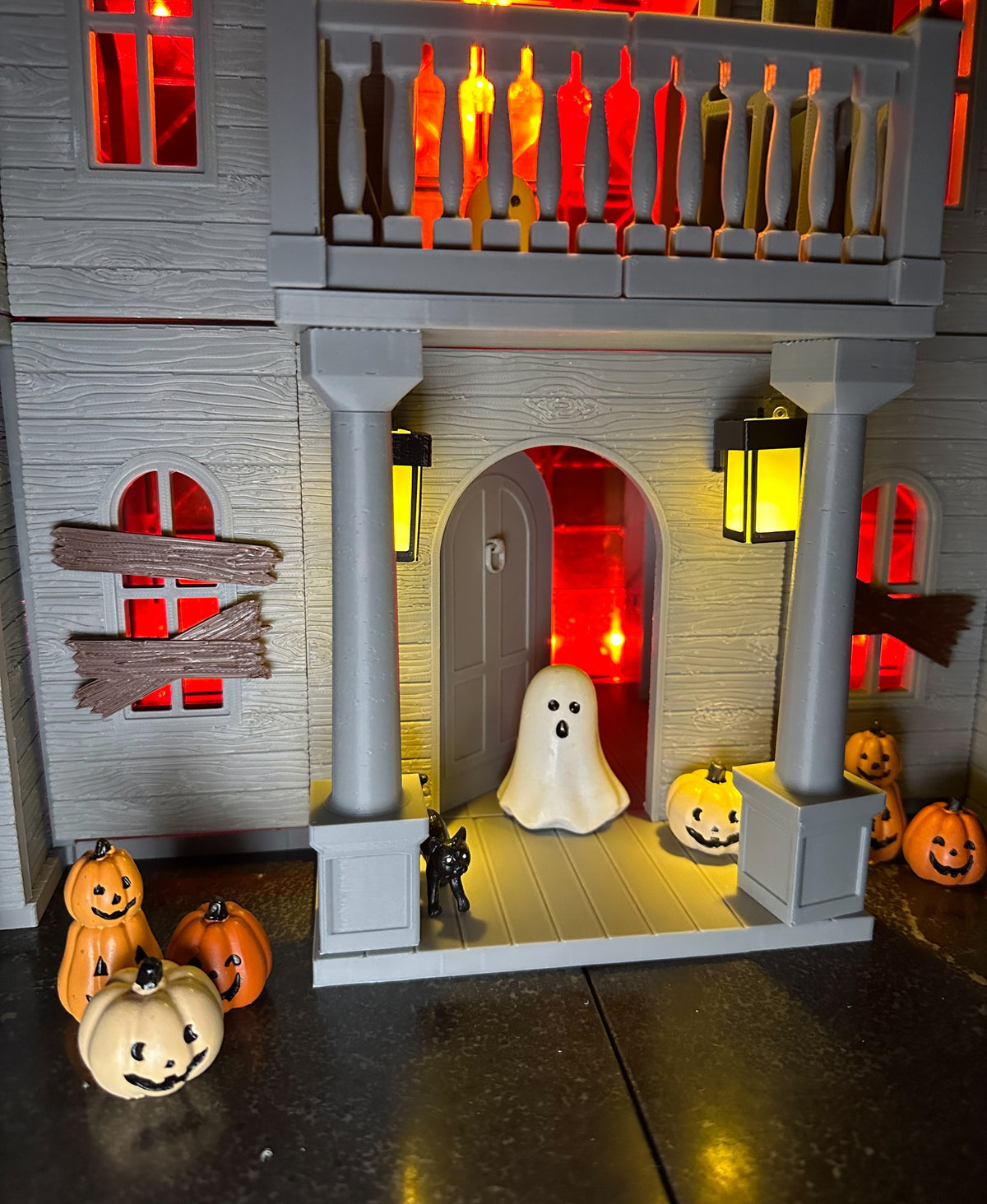 Magnetic Tile Haunted House: Doors
