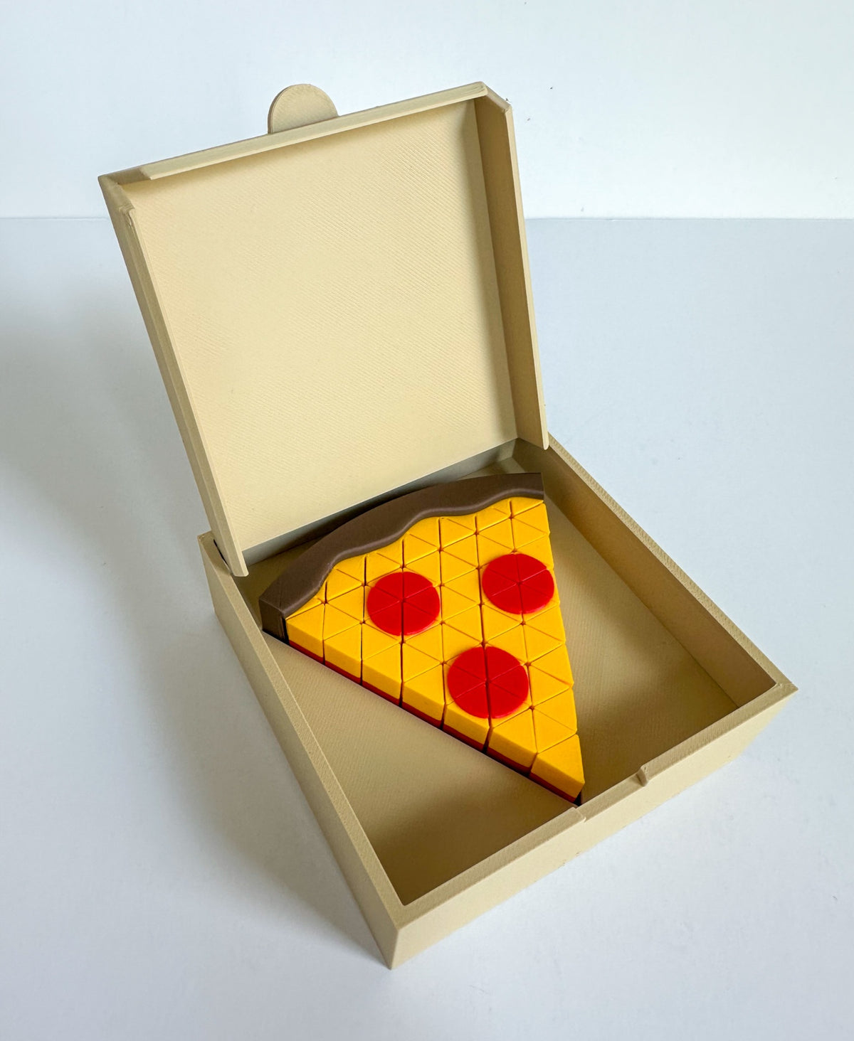 Pixel Pizza Slice with Pizza Box