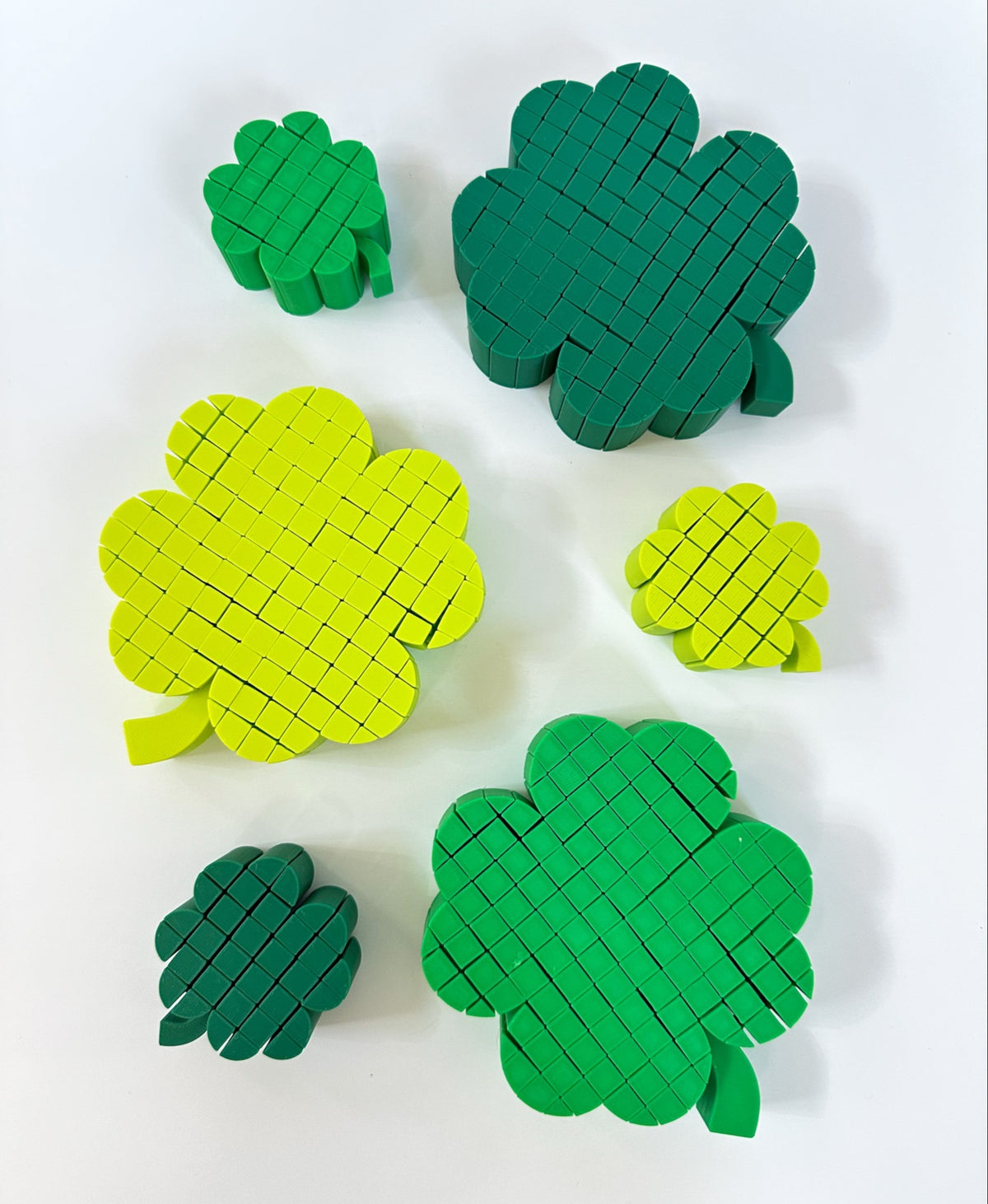 Pixel 4 Leaf Clover Fidget