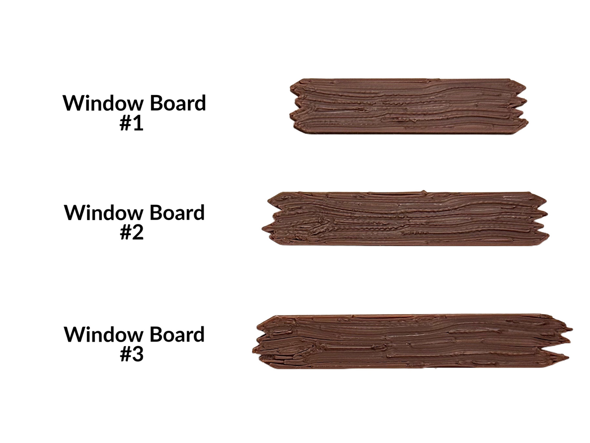 Magnetic Tile Haunted House: Window Boards