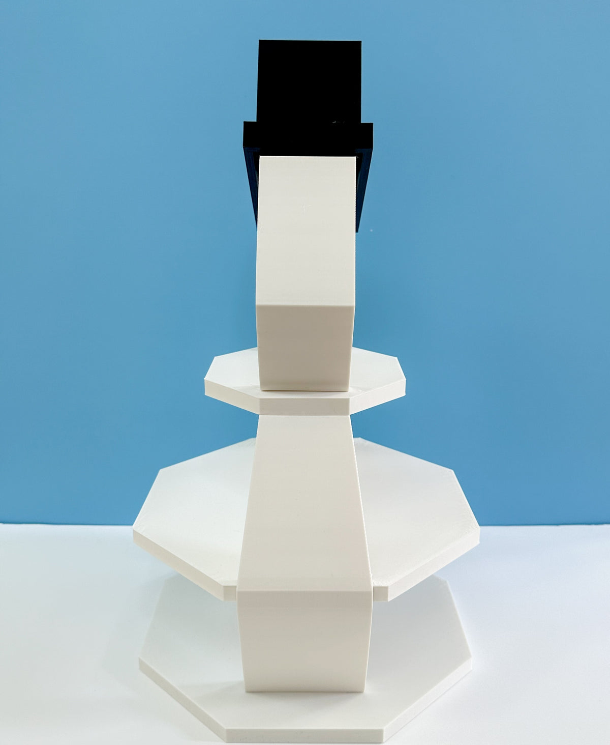 Snowman 3-Tier Serving Stand