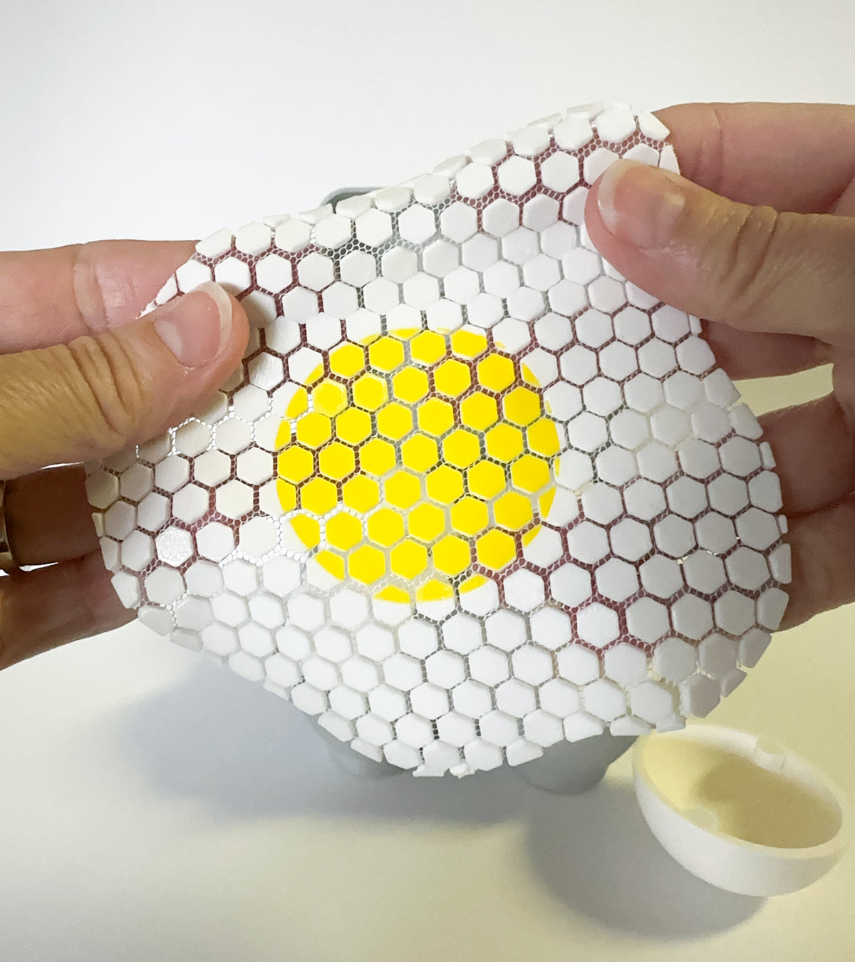 Fidget Fabric Fried Egg Set