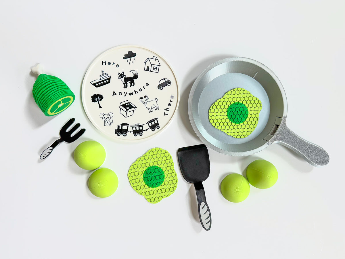 Fry Pan, Spatula and Fork Play Set