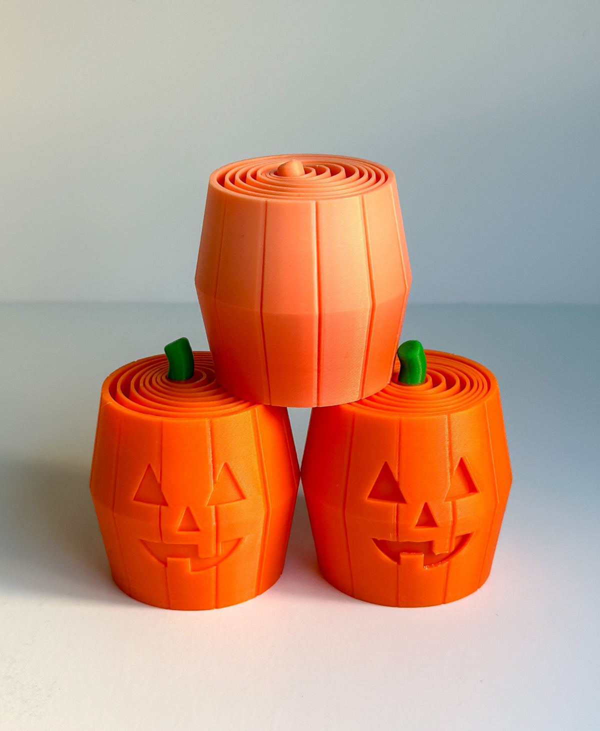 Pumpkin and Jack O'Lantern Layered Fidget