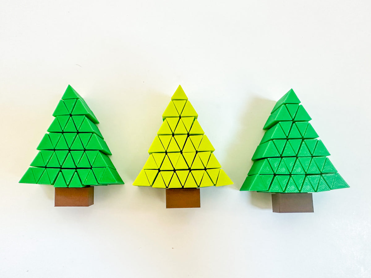 Tree't Yourself! Gift Card Box with Pixel Tree Fidget (Happy Holidays)