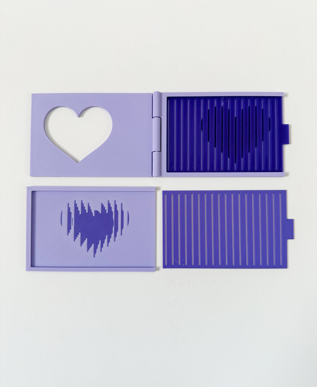 Heart Scanimation Card