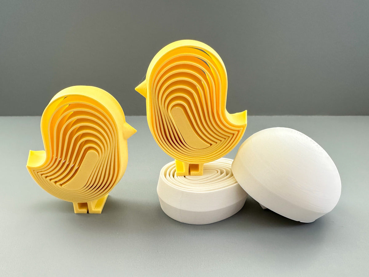 Baby Chick and Easter Egg Layered Fidgets