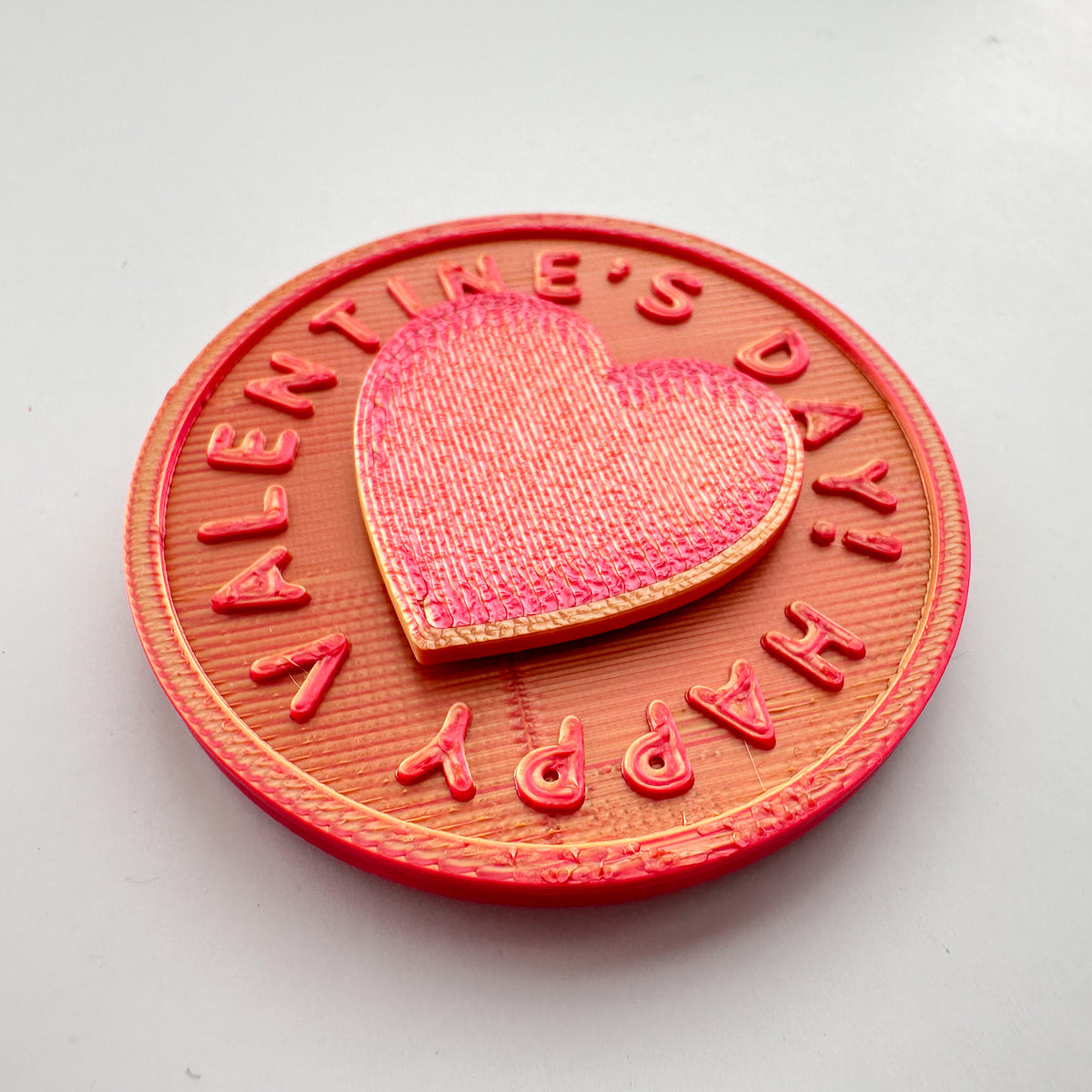 Valentine Coin Fidget Spinner