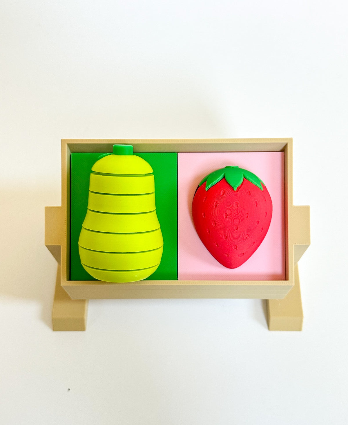 Mini Fruit Stand with Fruit Fidget Inserts