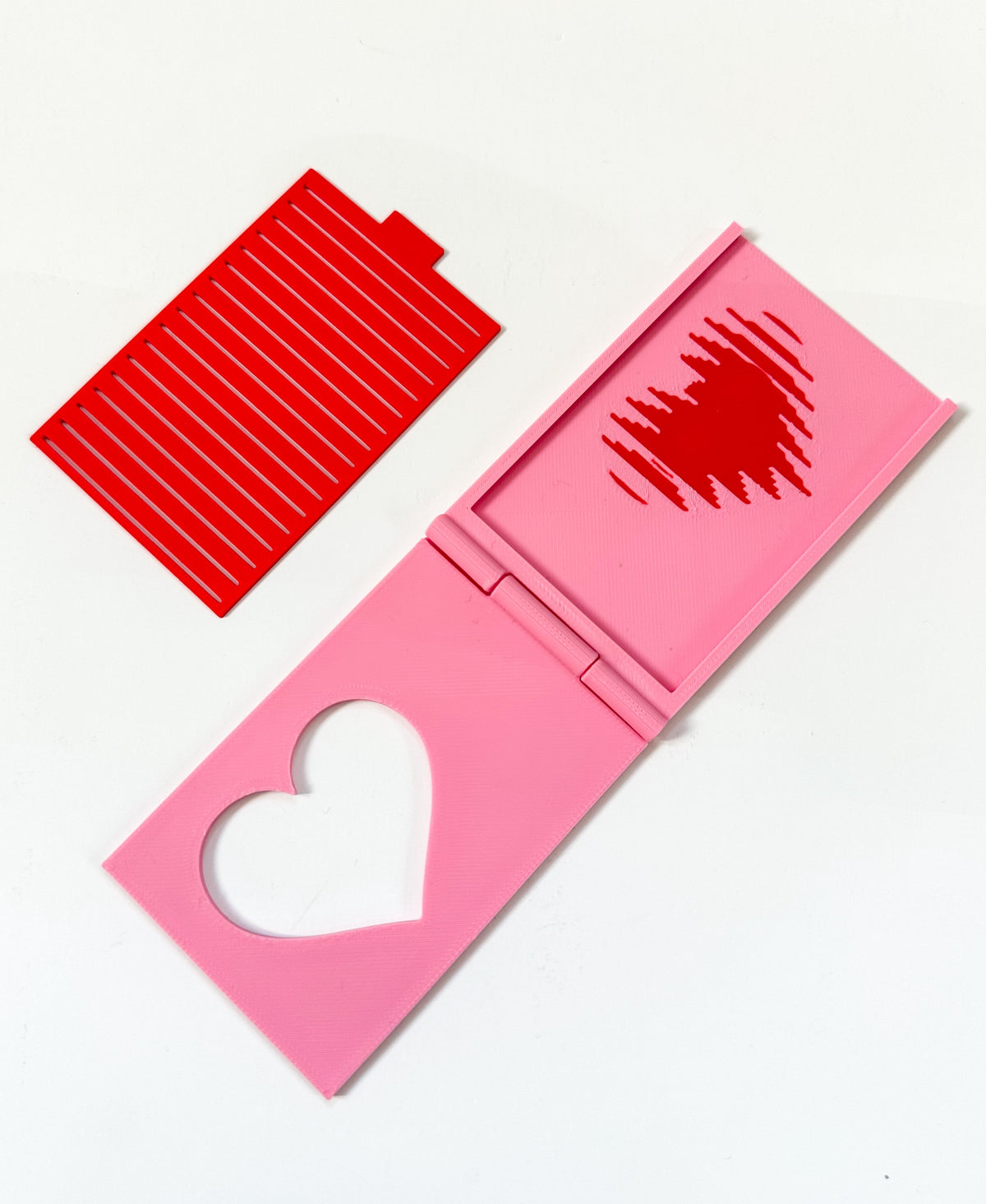 Heart Scanimation Card