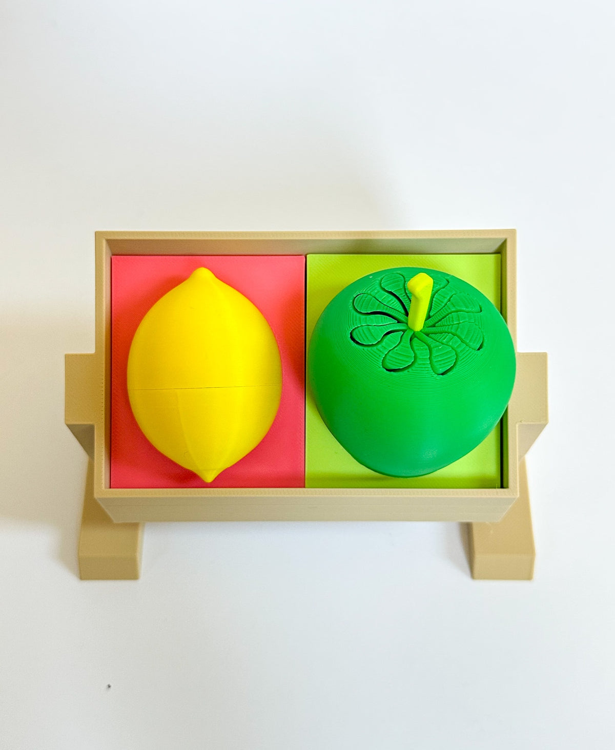 Mini Fruit Stand with Fruit Fidget Inserts