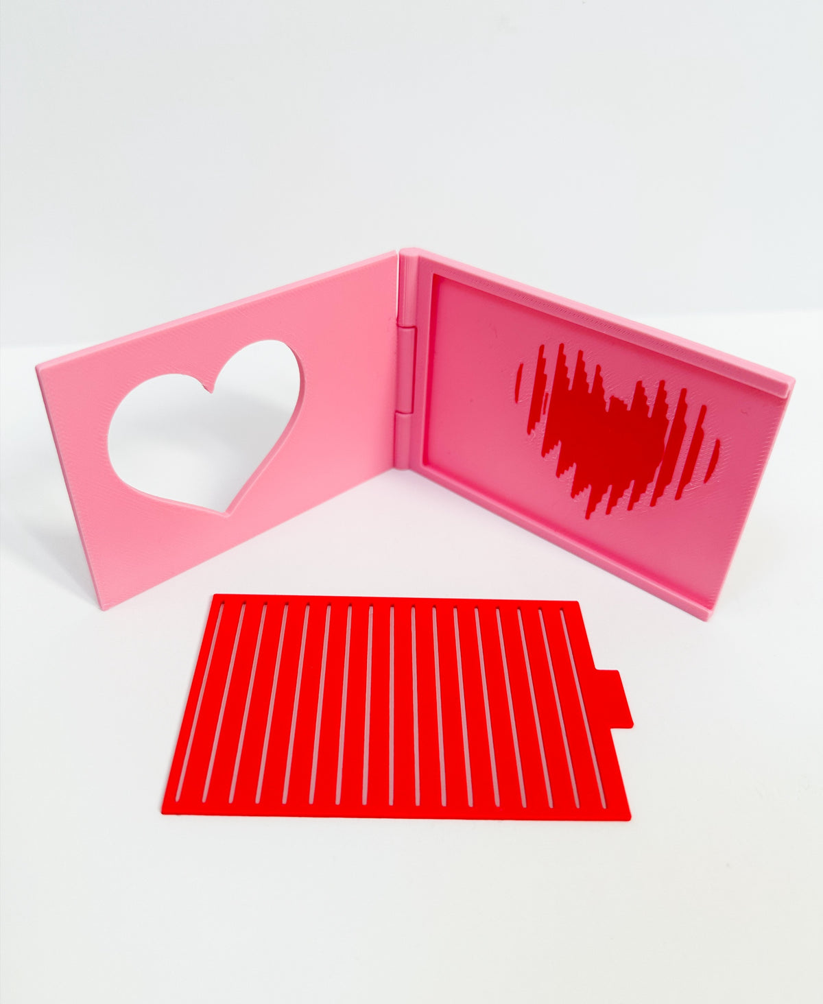 Heart Scanimation Card