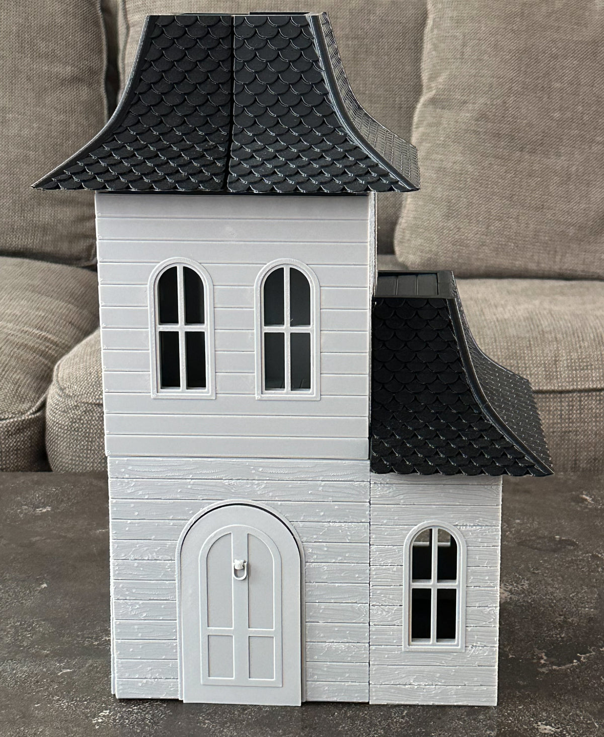 Magnetic Tile Haunted House: Walls
