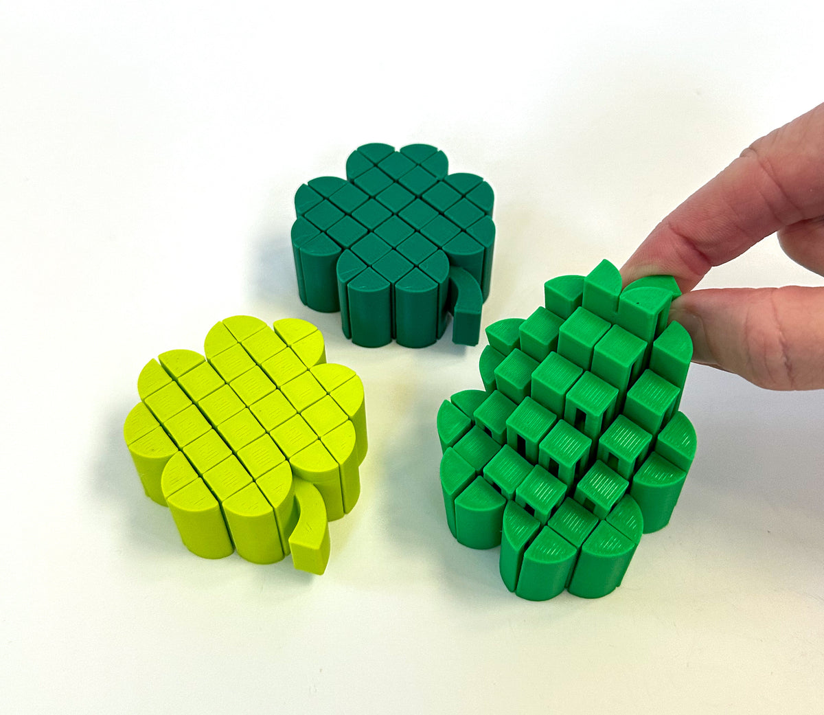Pixel 4 Leaf Clover Fidget