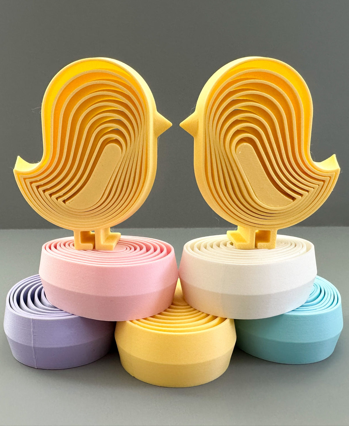 Baby Chick and Easter Egg Layered Fidgets