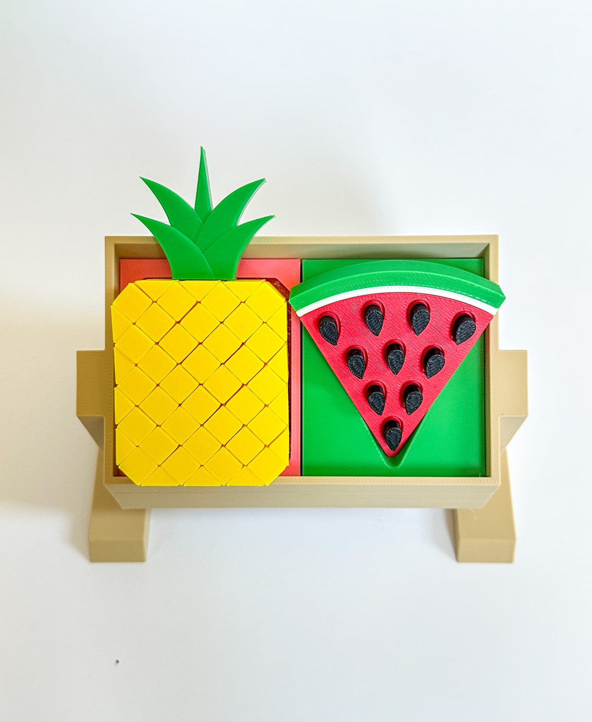 Mini Fruit Stand with Fruit Fidget Inserts