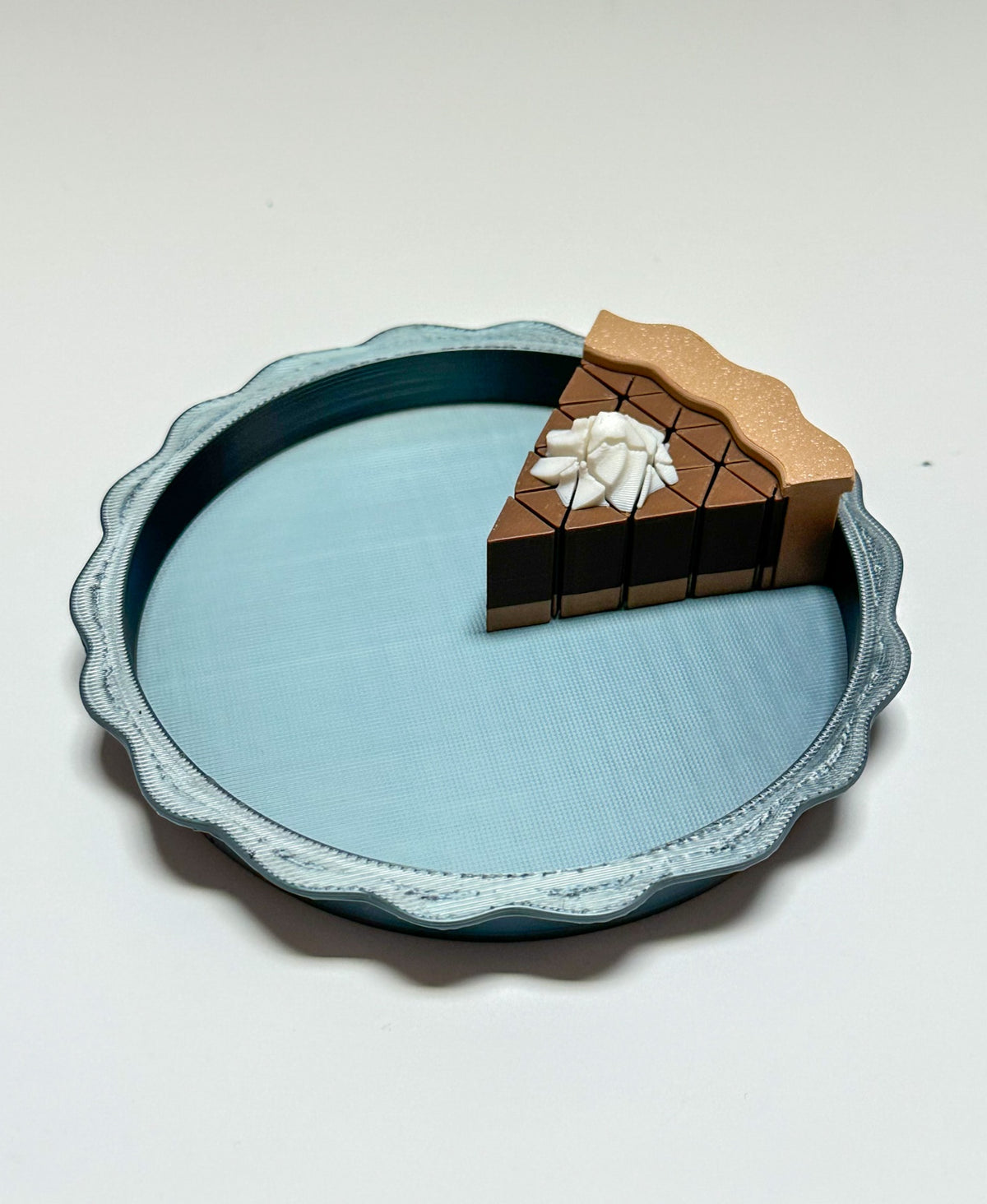 Mini Pixel Pie Slices and Pie Pan