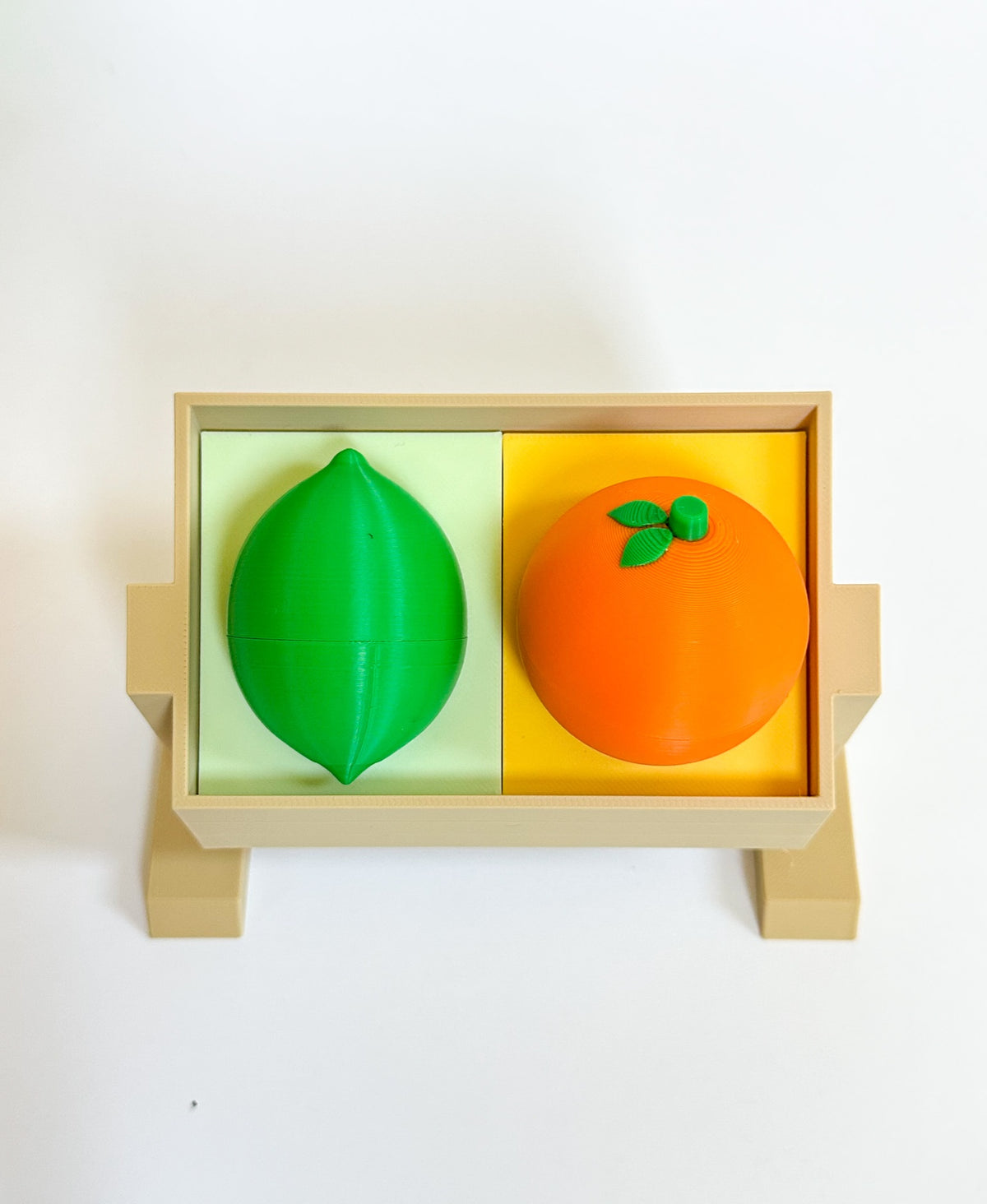 Mini Fruit Stand with Fruit Fidget Inserts