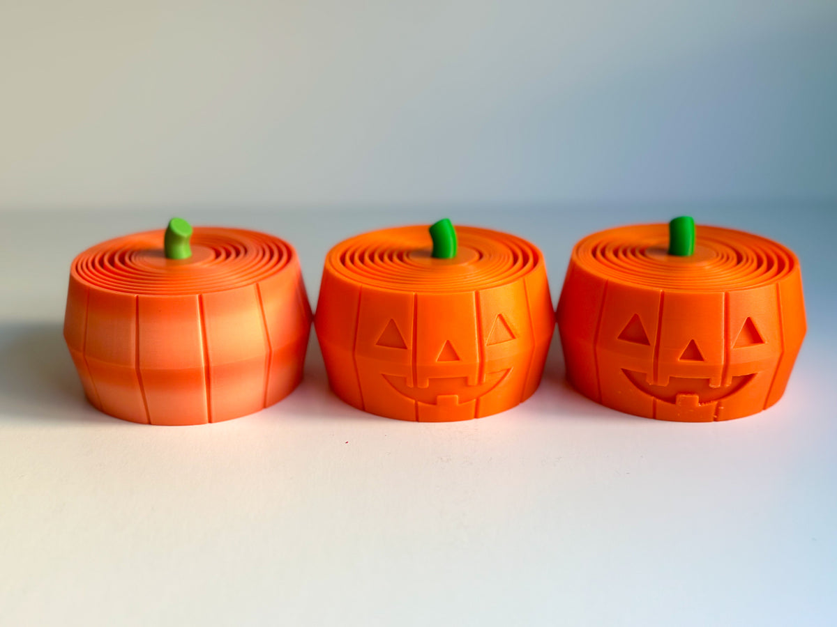 Pumpkin and Jack O'Lantern Layered Fidget