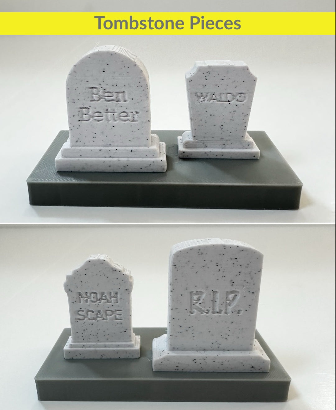 Mini Magnetic Tile Haunted House Collection